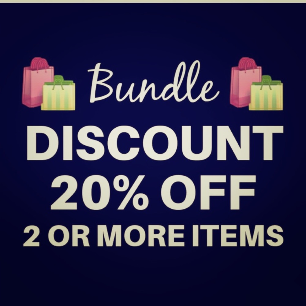 BUNDLE 2 or More items for 20% off